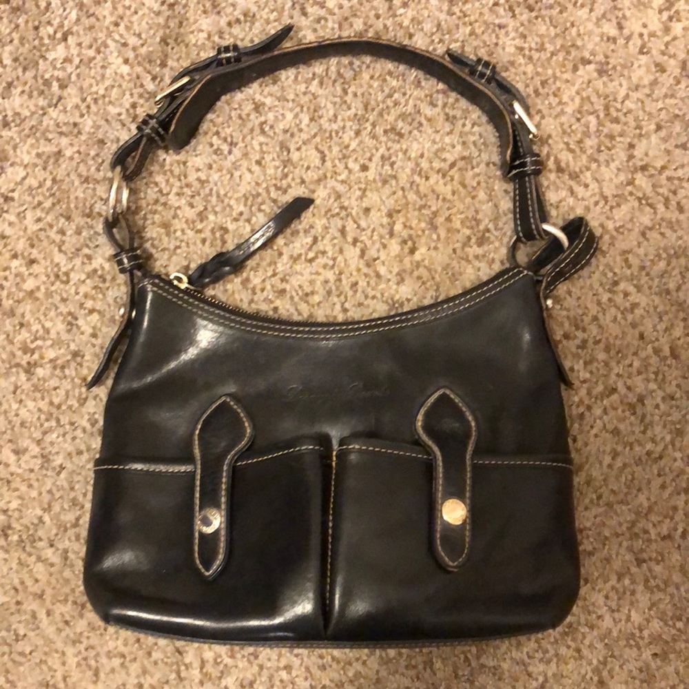 Dooney & Bourke black leather purse
